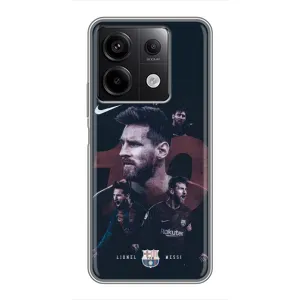 Чехлы Месси для Xiaomi Redmi Note 13 (5G) (AlphaPrint) (Месси 10)