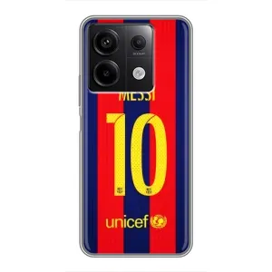 Чехлы Месси для Xiaomi Redmi Note 13 (5G) (AlphaPrint) (Messi Barca 10)
