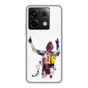 Чехлы Месси для Xiaomi Redmi Note 13 (5G) (AlphaPrint) (Messi Barca)