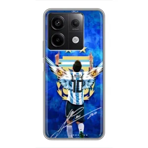 Чехлы для Xiaomi Redmi Note 13 (5G) (Leo чемпион) (AlphaPrint) (Месси сборная)