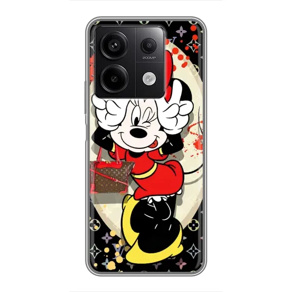 Чохол з принтом «Мінні peace» для Xiaomi Redmi Note 13 (5G)