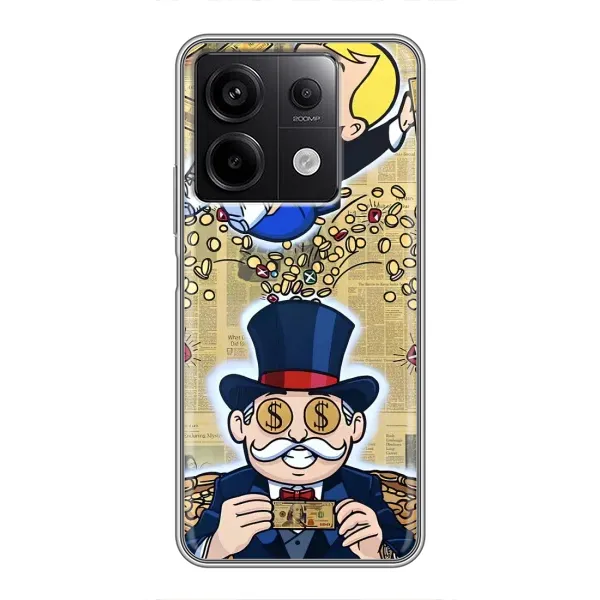 Чехол с принтом «Монополия Мен» для Xiaomi Redmi Note 13 (5G)