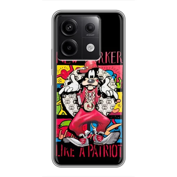 Чехол с принтом «Мультяшный Волк» для Xiaomi Redmi Note 13 (5G)