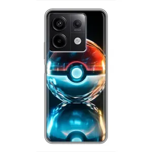 Чохол з Пікачу на Xiaomi Redmi Note 13 (5G) (М'яч Пікачу)