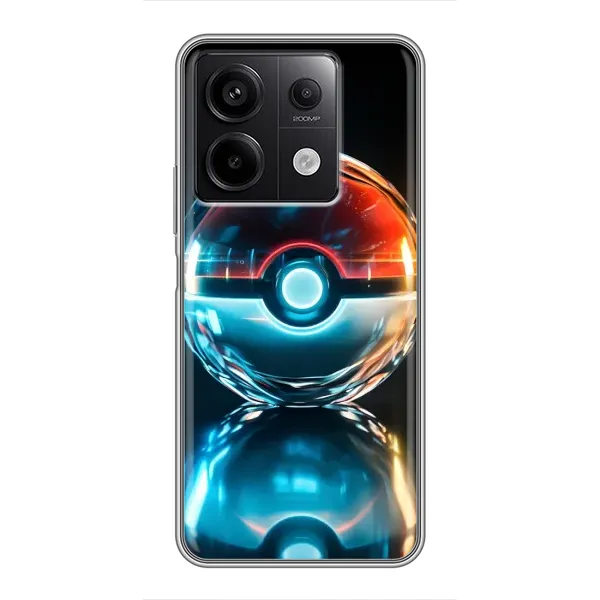 Чехол с принтом «Мяч Пикачу» для Xiaomi Redmi Note 13 (5G)
