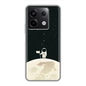 Космические Чехлы для Редми Нот 13 (5G) (VPrint) (На луне)
