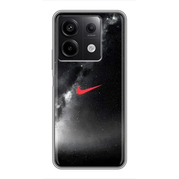 Чехол с принтом «Найк красный» для Xiaomi Redmi Note 13 (5G)