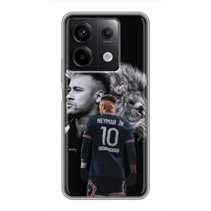 Чехол Неймар для Xiaomi Redmi Note 13 (5G) (AlphaPrint) (Неймар Лев)