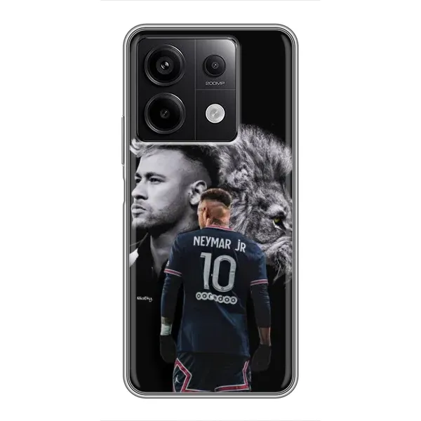 Чехол с принтом «Неймар Лев» для Xiaomi Redmi Note 13 (5G)