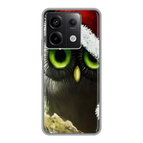Чехол с принтом «Новогодняя Сова» для Xiaomi Redmi Note 13 (5G) Чехол с принтом «Новогодняя Сова» для Xiaomi Redmi Note 13 (5G)