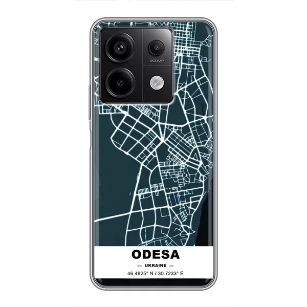 Чехол с принтом «Одесса» для Xiaomi Redmi Note 13 (5G)