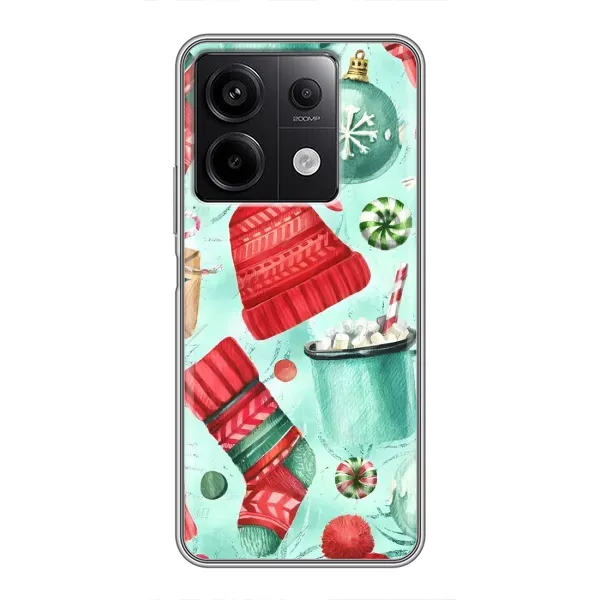 Чехол с принтом «Одежда НГ» для Xiaomi Redmi Note 13 (5G) Чехол с принтом «Одежда НГ» для Xiaomi Redmi Note 13 (5G)