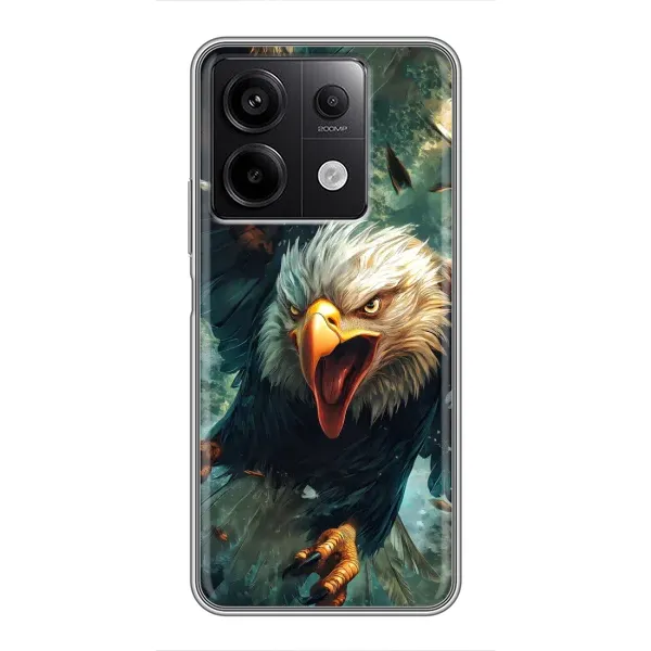 Чехол с принтом «Орел в полете» для Xiaomi Redmi Note 13 (5G) Чехол с принтом «Орел в полете» для Xiaomi Redmi Note 13 (5G)