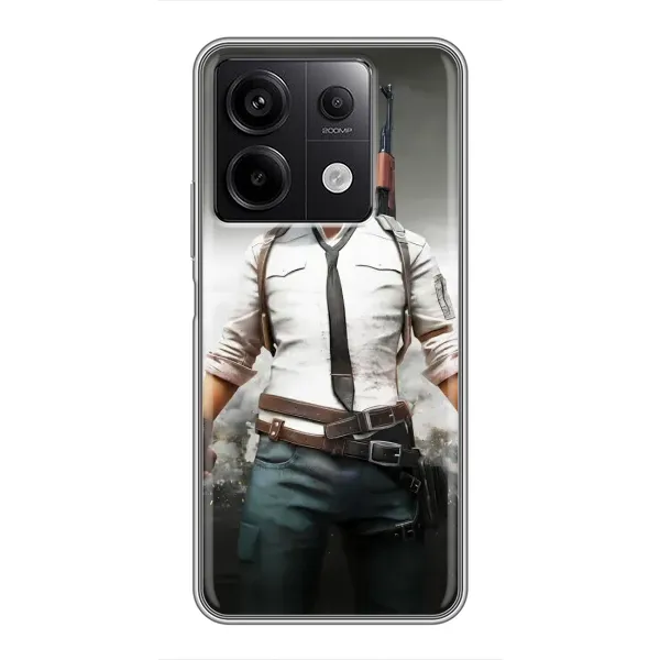 Чехол с принтом «Пабг мен» для Xiaomi Redmi Note 13 (5G) Чехол с принтом «Пабг мен» для Xiaomi Redmi Note 13 (5G)