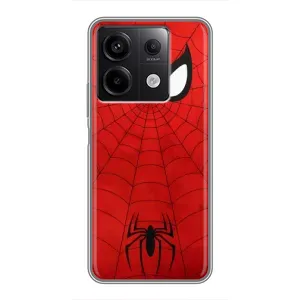 Чехол с человеком пауком для Xiaomi Redmi Note 13 (5G) - (AlphaPrint) (Паук (Марвел))