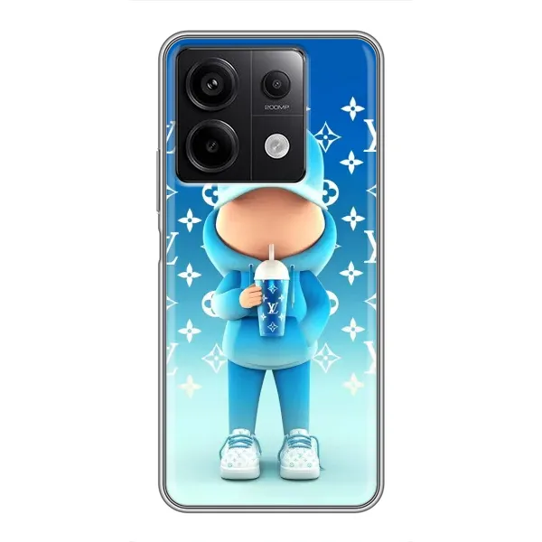 Чохол з принтом «Хлопець LV» для Xiaomi Redmi Note 13 (5G)