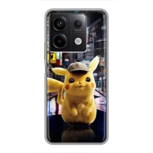 Чехлы с крутыми принтами для Xiaomi Redmi Note 13 (5G) - (PREMIUMPrint) (Пикачу)