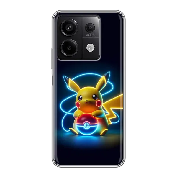 Чехол с принтом «Покемон» для Xiaomi Redmi Note 13 (5G)