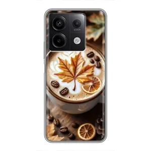 Чохол з унікальним дизайном 'Осінь з кавою' для Xiaomi Redmi Note 13 (5G) (Пряна кава)