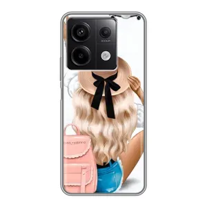 Чехол с печатью для Xiaomi Redmi Note 13 (5G) - (Мода) (AlphaPrint) (Путешествие)