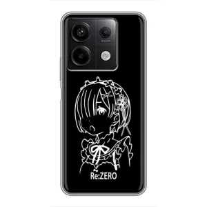 Чехлы Персонажи Аниме Наруто для Xiaomi Redmi Note 13 (5G) (AlphaPrint) (Re: Zero)