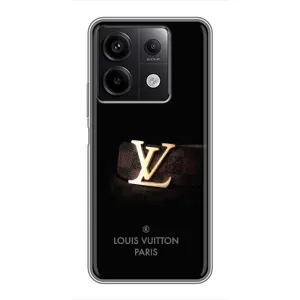 Чехлы Луи Витон для Xiaomi Redmi Note 13 (5G) (AlphaPrint - LOUIS VUITTON) (ремешок LV)