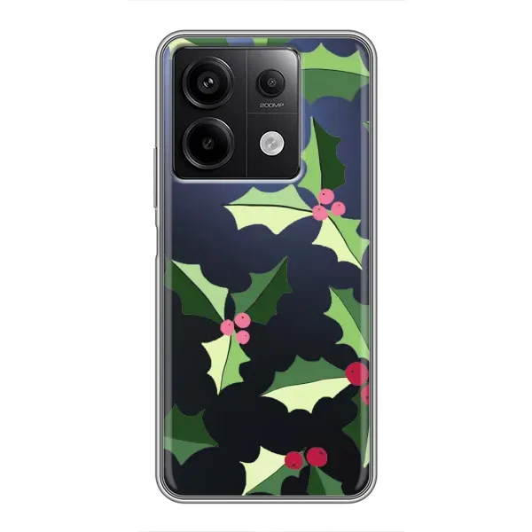 Чохол з принтом «Різдвяний фон» для Xiaomi Redmi Note 13 (5G)