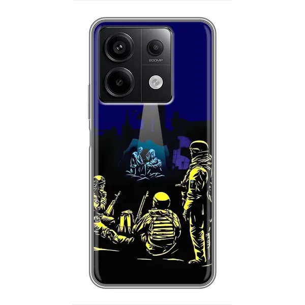 Чохол з принтом «Різдво в Україні» для Xiaomi Redmi Note 13 (5G)