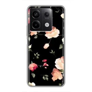 Чохли з квітами для Xiaomi Redmi Note 13 (5G) (VPrint) (Трояндочки)