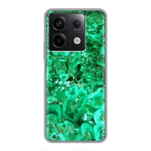 Мраморный чехол на Xiaomi Redmi Note 13 (5G) (VPrint) (Салатный Мрамор)