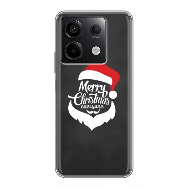 Чехол с принтом «Санта Крисмас» для Xiaomi Redmi Note 13 (5G)