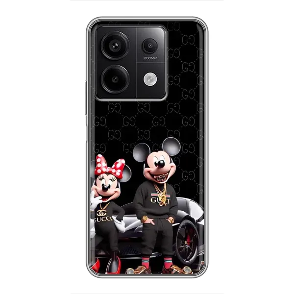 Чохол з принтом «Родина Маусів» для Xiaomi Redmi Note 13 (5G)