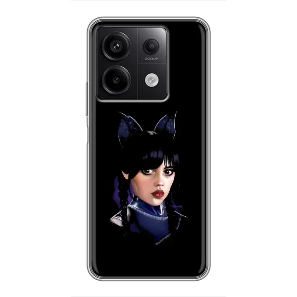 Чехол с принтом «серьезная Уэнздей» для Xiaomi Redmi Note 13 (5G) Чехол с принтом «серьезная Уэнздей» для Xiaomi Redmi Note 13 (5G)