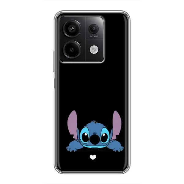 Чехол с принтом «Стич на черном» для Xiaomi Redmi Note 13 (5G) Чехол с принтом «Стич на черном» для Xiaomi Redmi Note 13 (5G)