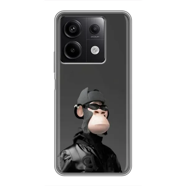 Чохол з принтом «стильна мавпа NFT» для Xiaomi Redmi Note 13 (5G) Чохол з принтом «стильна мавпа NFT» для Xiaomi Redmi Note 13 (5G)