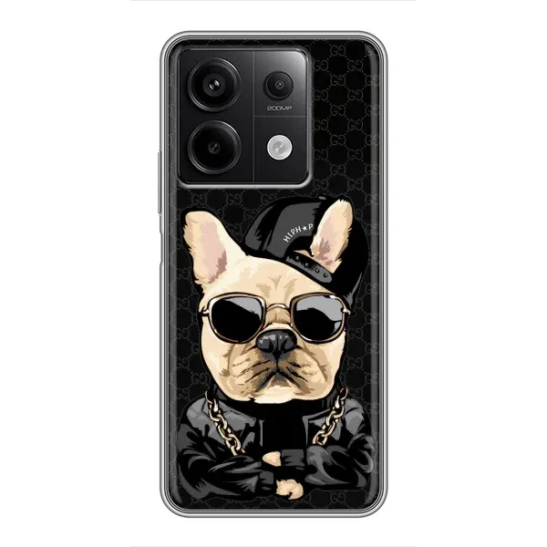 Чохол з принтом «Стильна собака» для Xiaomi Redmi Note 13 (5G)