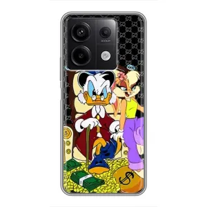 Чехли для Xiaomi Redmi Note 13 (5G) - Скрудж МакДак Louis Vuitton (PREMIUMPrint) (Стильна Утка)