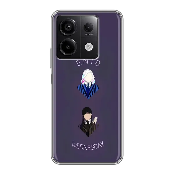 Чехол с принтом «Уэнздей и подруга» для Xiaomi Redmi Note 13 (5G) Чехол с принтом «Уэнздей и подруга» для Xiaomi Redmi Note 13 (5G)