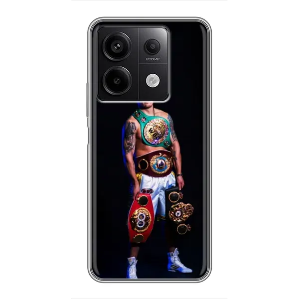 Чехол с принтом «Усик с поясами» для Xiaomi Redmi Note 13 (5G)