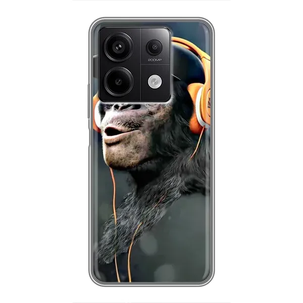 Чехол с принтом «В наушниках» для Xiaomi Redmi Note 13 (5G)