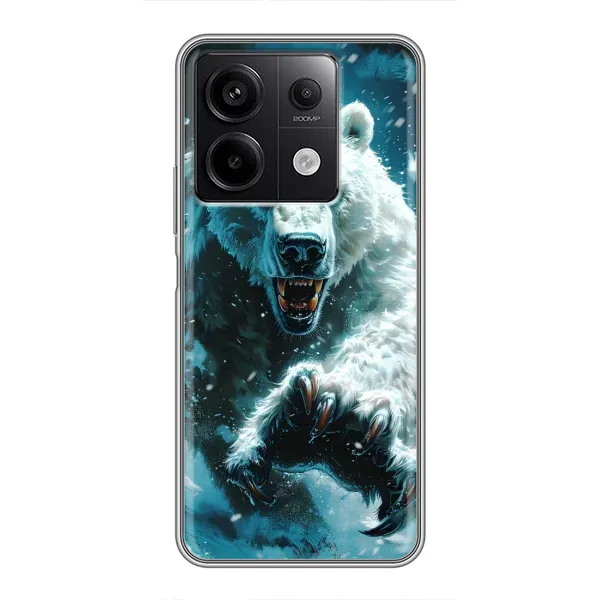 Чехол с принтом «Полярный медведь» для Xiaomi Redmi Note 13 (5G) Чехол с принтом «Полярный медведь» для Xiaomi Redmi Note 13 (5G)