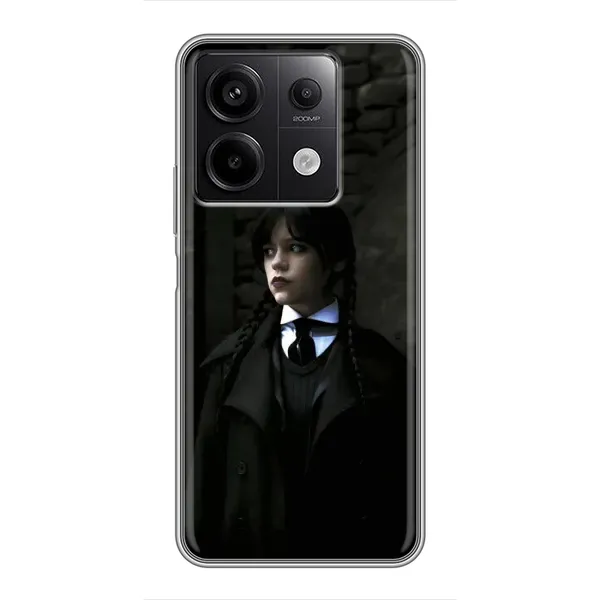 Чехол с принтом «Темный стиль Уэнздей» для Xiaomi Redmi Note 13 (5G)
