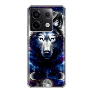 Защитные чехлы для Редми Нот 13 (5G) (AlphaPrint) (ХИТ продаж) ВОЛК (Волк)