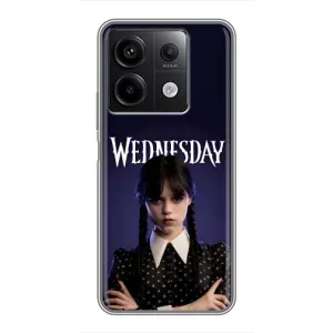Чехлы Венсдей на Xiaomi Redmi Note 13 (5G) Уэнсдей (AlphaPrint) (Wednesday)