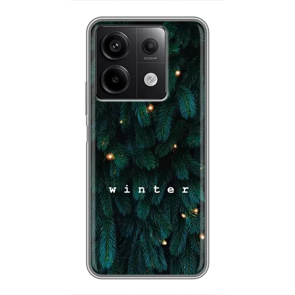 Чехол с принтом «Winter» для Xiaomi Redmi Note 13 (5G)