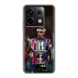 Чохол з футболістом Ламін Ямаль Xiaomi Redmi Note 13 (5G) (Ямаль з кубком)