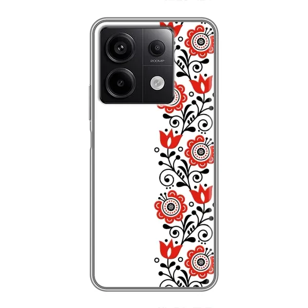 Чохол з принтом «Яскрава вишиванка» для Xiaomi Redmi Note 13 (5G) Чохол з принтом «Яскрава вишиванка» для Xiaomi Redmi Note 13 (5G)