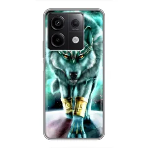 Защитные чехлы для Редми Нот 13 (5G) (AlphaPrint) (ХИТ продаж) ВОЛК