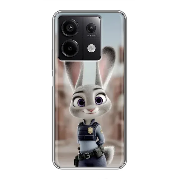 Чехол с принтом «Офицер Джуди Хоппс» для Xiaomi Redmi Note 13 (5G)