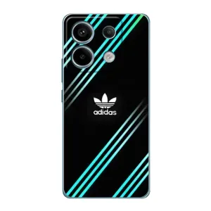 Чохли Адидас для Xiaomi Redmi Note 13 Pro (5G) (AlphaPrint) (Адідас з полосами)